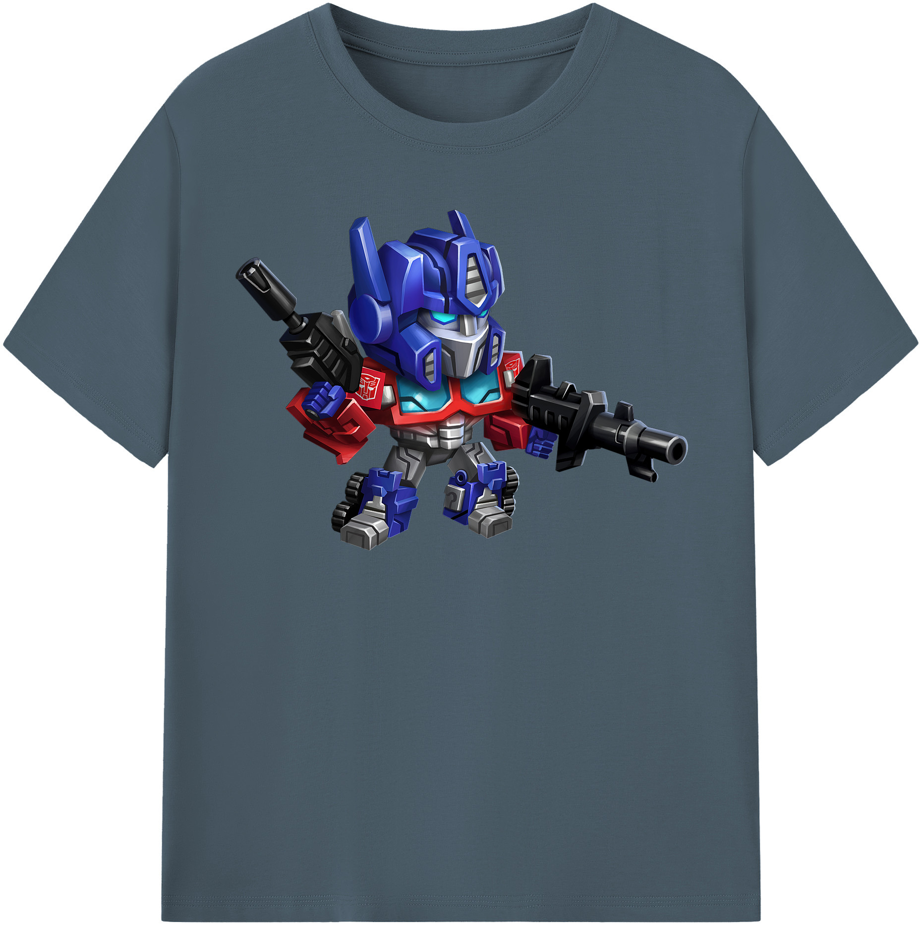 （画像用）  綿100％半袖Tシャツ（フロントプリント）
